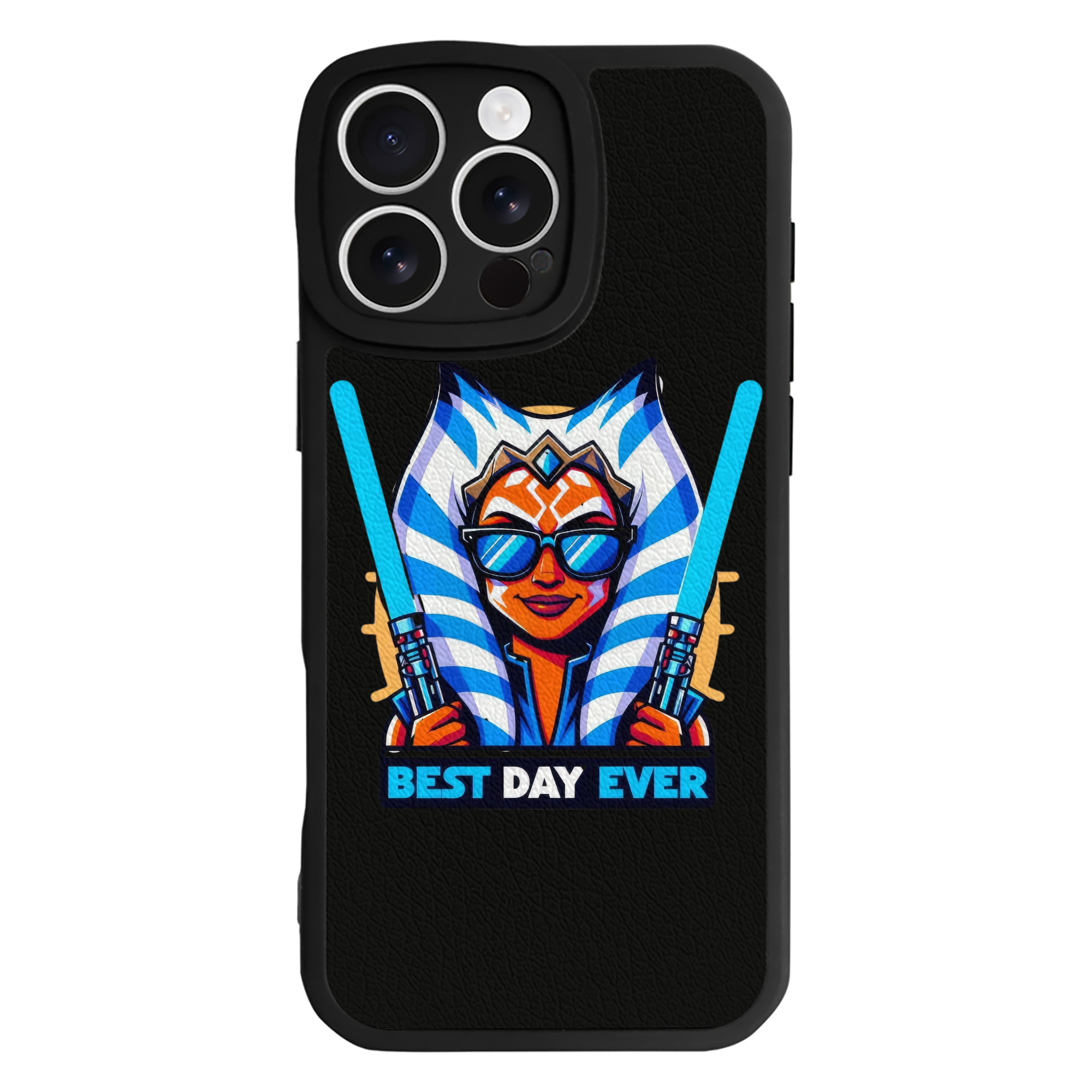 （画像用） スター・ウォーズ Star Wars 【iPhone 16シリーズ対応】シリコンスマホケース（レザー調） 材質：シリコン